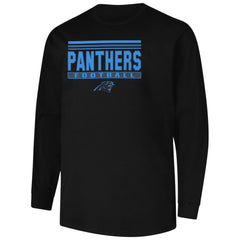 Carolina Panthers Profile Big & Tall Pop Long Sleeve T-Shirt - Black outlet