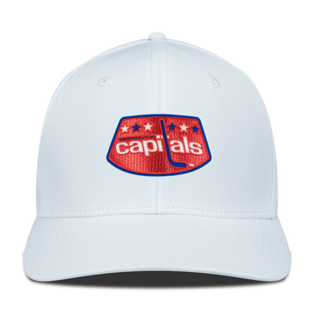 Washington Capitals Levelwear Retro Skylight Rise Flex Hat White