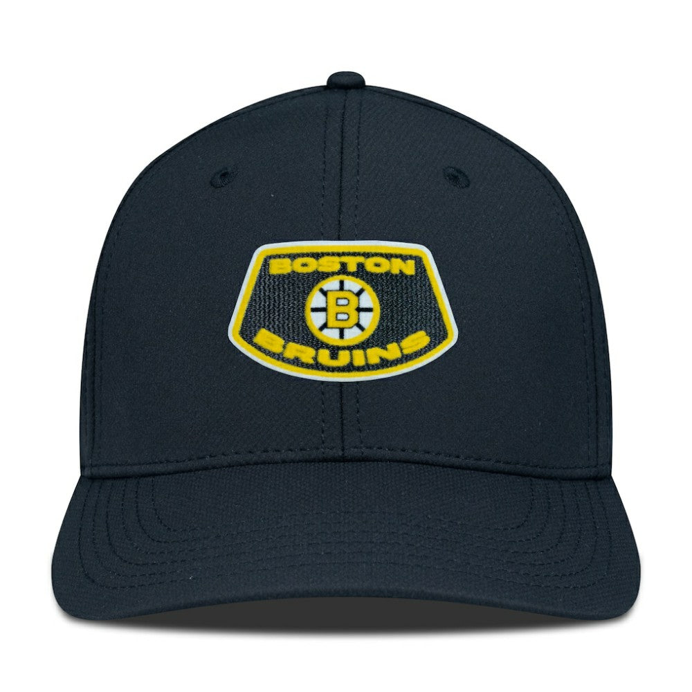 Boston Bruins Levelwear Retro Skylight Rise Flex Hat Black