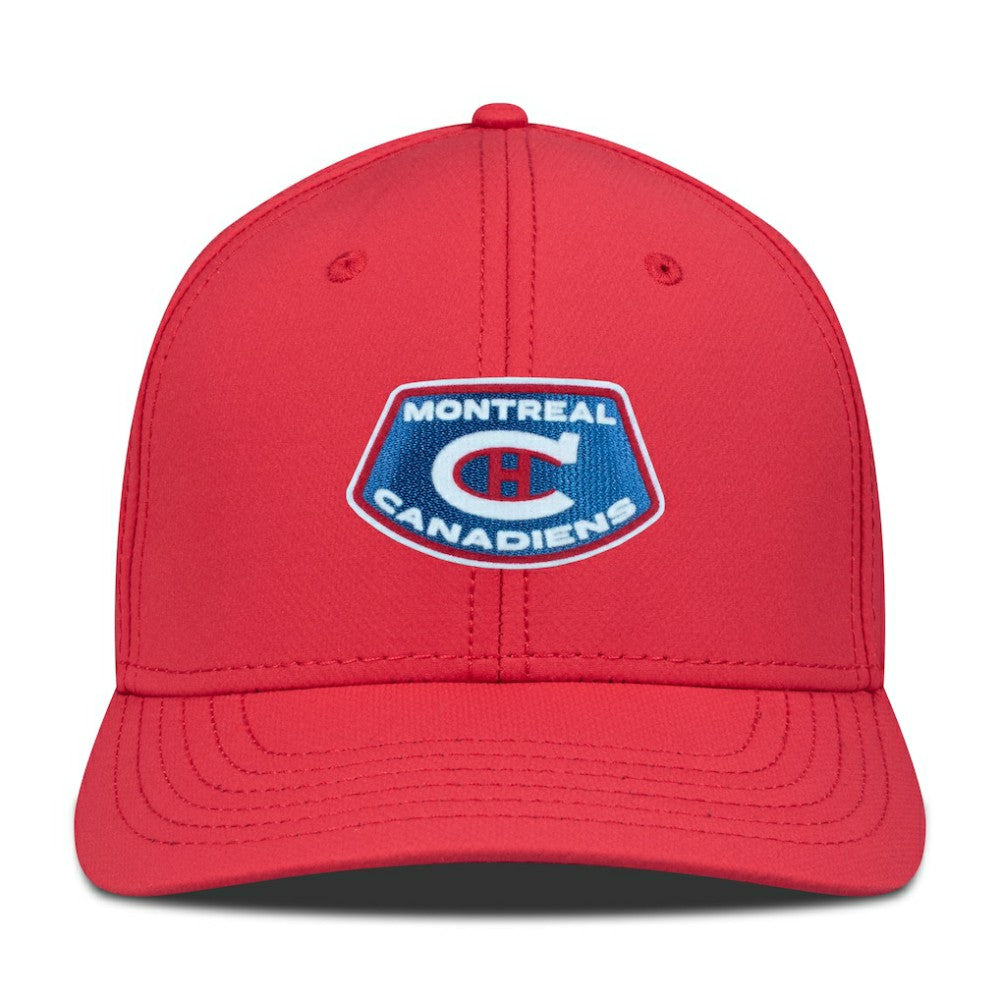 Montreal Canadiens Levelwear Retro Skylight Rise Flex Hat Red