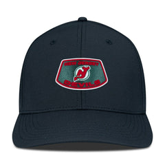 New Jersey Devils Levelwear Retro Skylight Rise Flex Hat Black