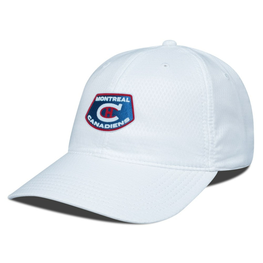 Montreal Canadiens Levelwear Retro Skylight Matrix Adjustable Hat White