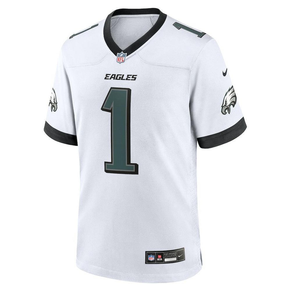 Jalen Hurts Philadelphia Eagles White Game Jersey - White | Nike online