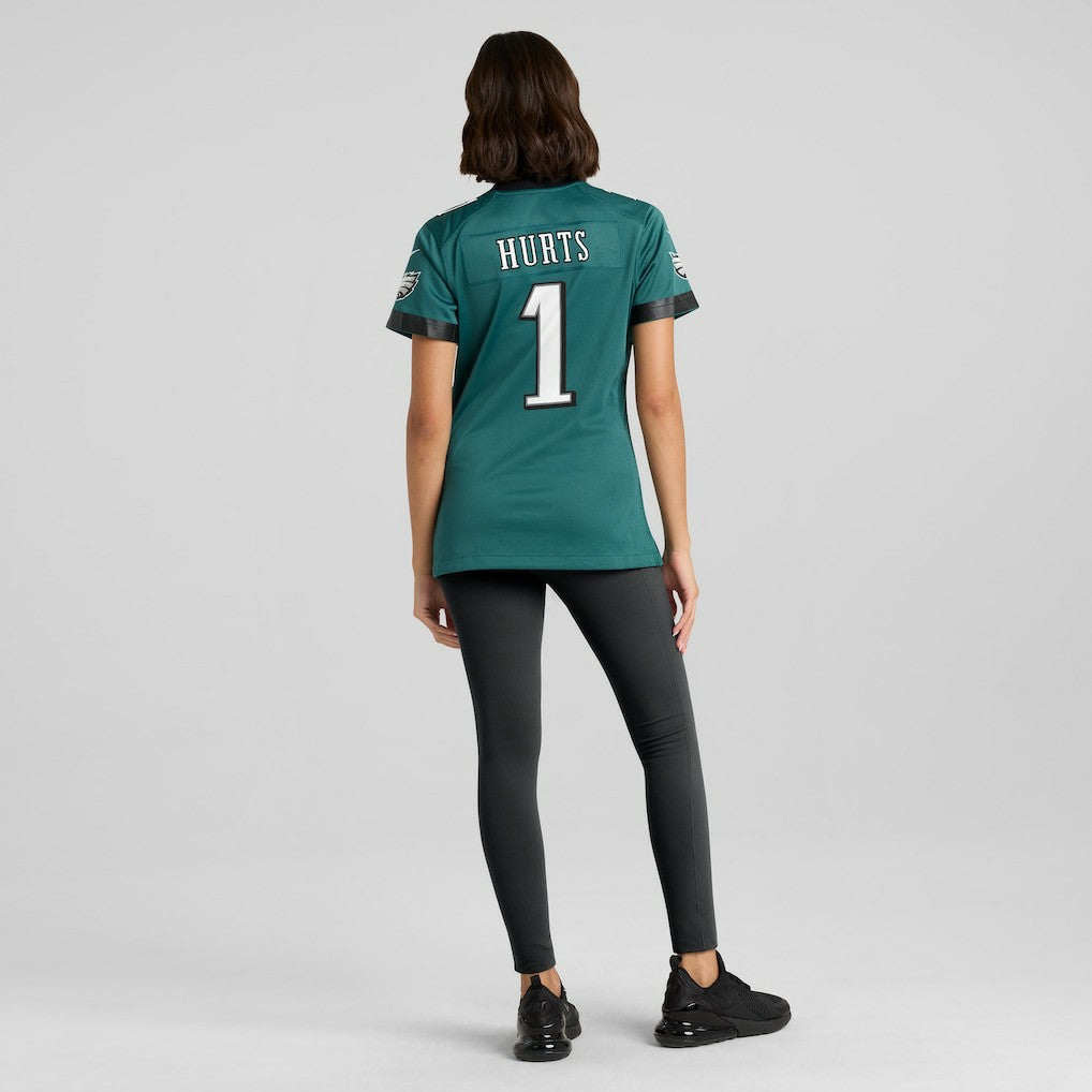 Jalen Hurts Philadelphia Eagles Women's Team Game Jersey - Midnight Green | Nike for sale