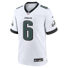 DeVonta Smith Philadelphia Eagles White Game Jersey - White | Nike sale