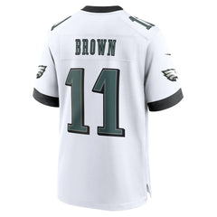 A.J. Brown Philadelphia Eagles White Game Jersey - White | Nike sale