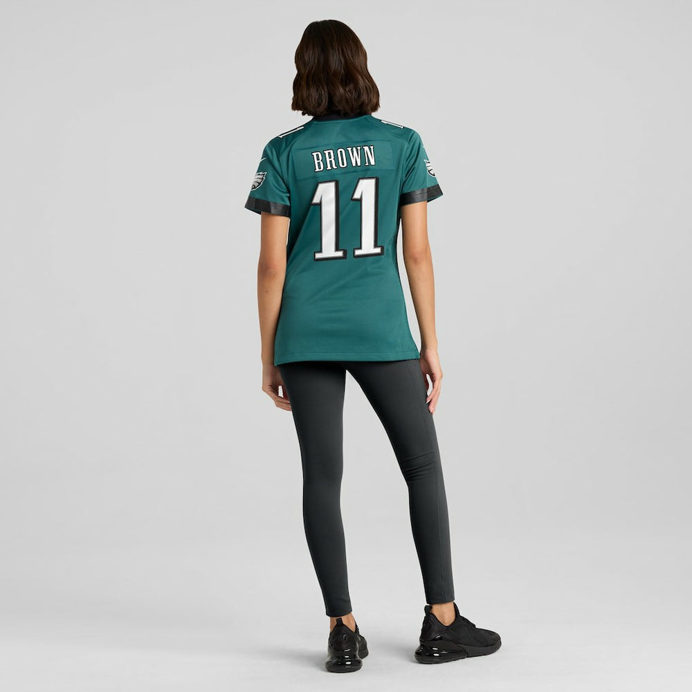 A.J. Brown Philadelphia Eagles Women's Team Game Jersey - Midnight Green | Nike sale