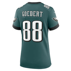 Dallas Goedert Philadelphia Eagles Women's Team Game Jersey - Midnight Green | Nike outlet