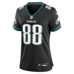 Dallas Goedert Philadelphia Eagles Women's Alternate Game Jersey - Black | Nike on sale