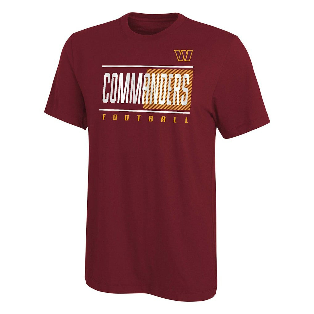 Washington Commanders Youth Pumped Up T-Shirt - Burgundy cheap