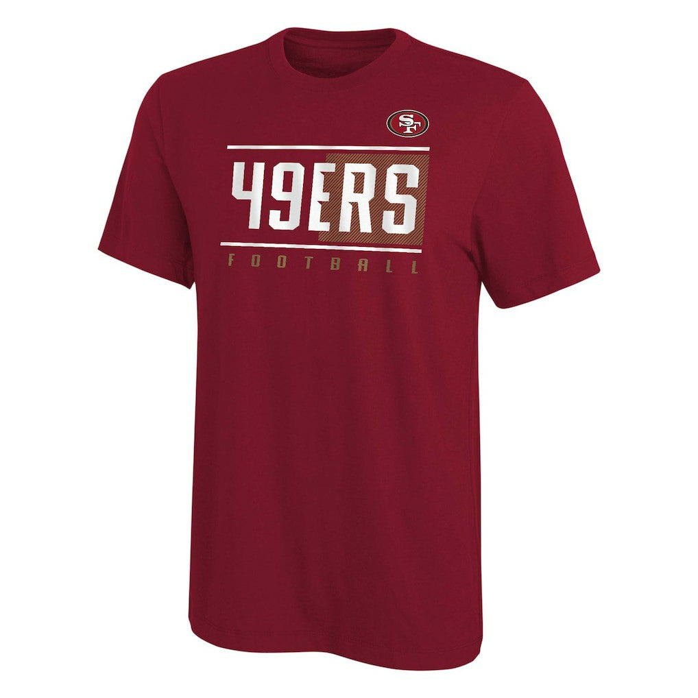San Francisco 49ers Youth Pumped Up T-Shirt - Scarlet discount