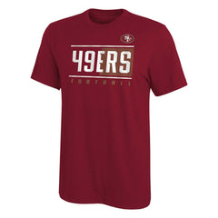 San Francisco 49ers Youth Pumped Up T-Shirt - Scarlet discount