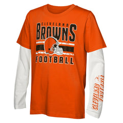 Cleveland Browns Preschool In the Mix T-Shirt Combo Set sale