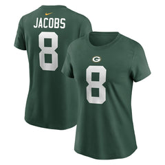 Josh Jacobs Green Bay Packers Women's Player Name & Number T-Shirt - Green | Nike outlet