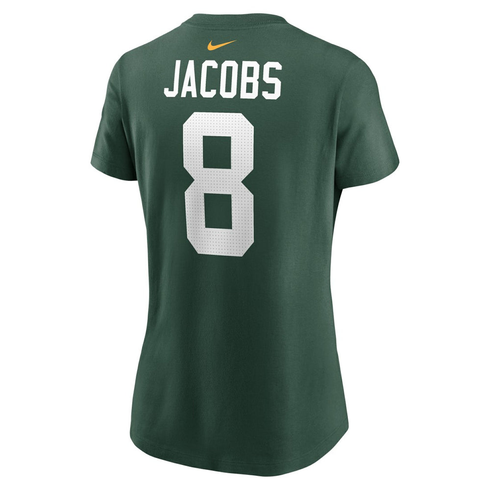 Josh Jacobs Green Bay Packers Women's Player Name & Number T-Shirt - Green | Nike outlet