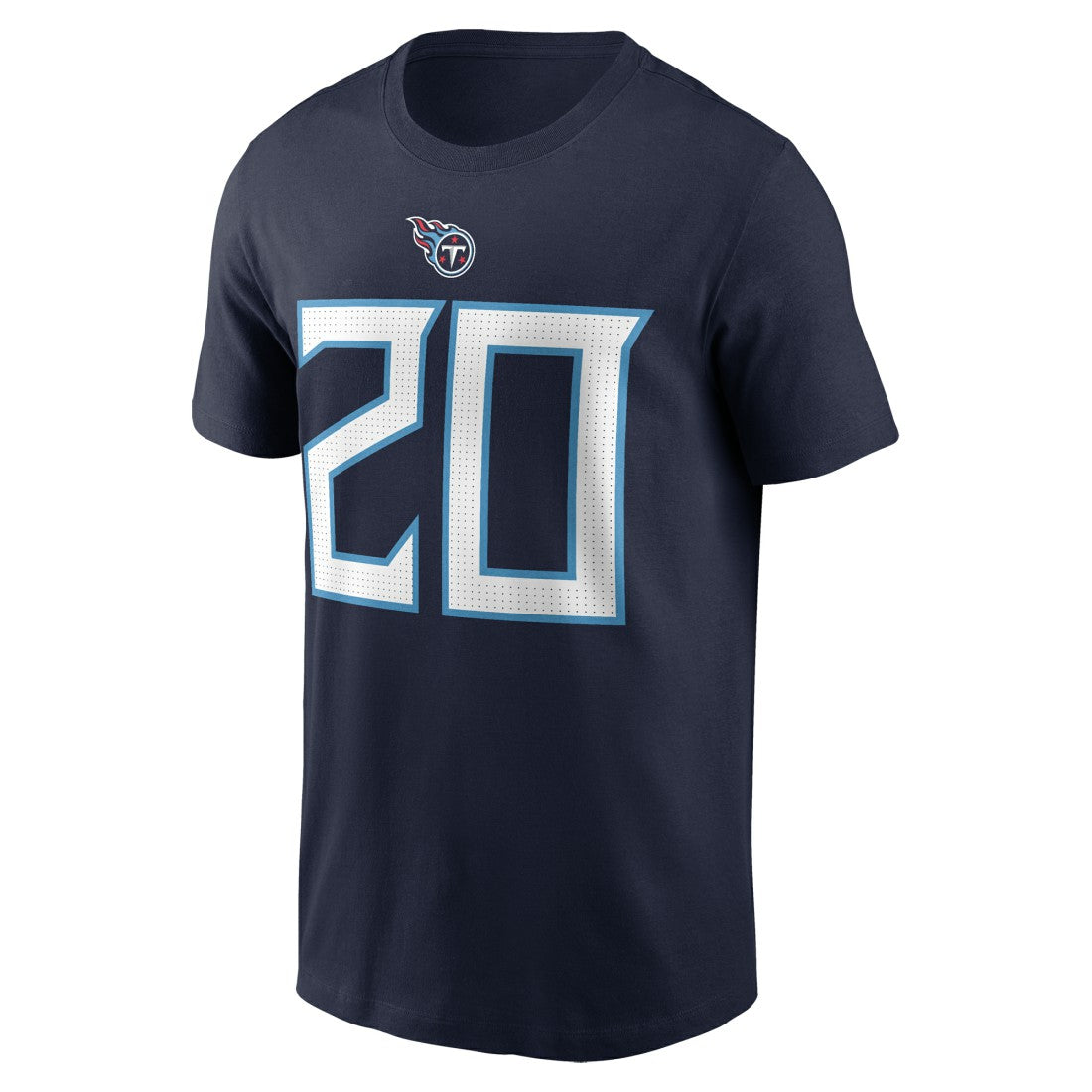 Tony Pollard Tennessee Titans Player Name & Number T-Shirt - Navy | Nike for sale