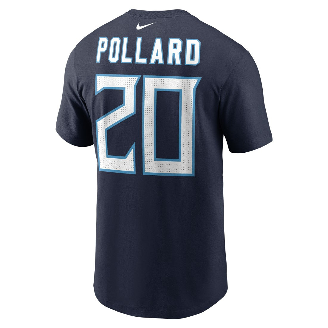 Tony Pollard Tennessee Titans Player Name & Number T-Shirt - Navy | Nike for sale
