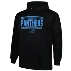 Carolina Panthers Big & Tall Pop Pullover Hoodie - Black for sale