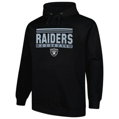 Las Vegas Raiders Big & Tall Pop Pullover Hoodie - Black sale