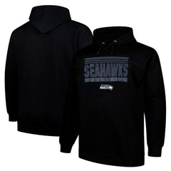 Seattle Seahawks Big & Tall Pop Pullover Hoodie - Black online