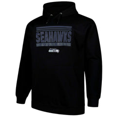 Seattle Seahawks Big & Tall Pop Pullover Hoodie - Black online