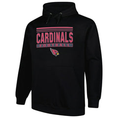 Arizona Cardinals Big & Tall Pop Pullover Hoodie - Black discount