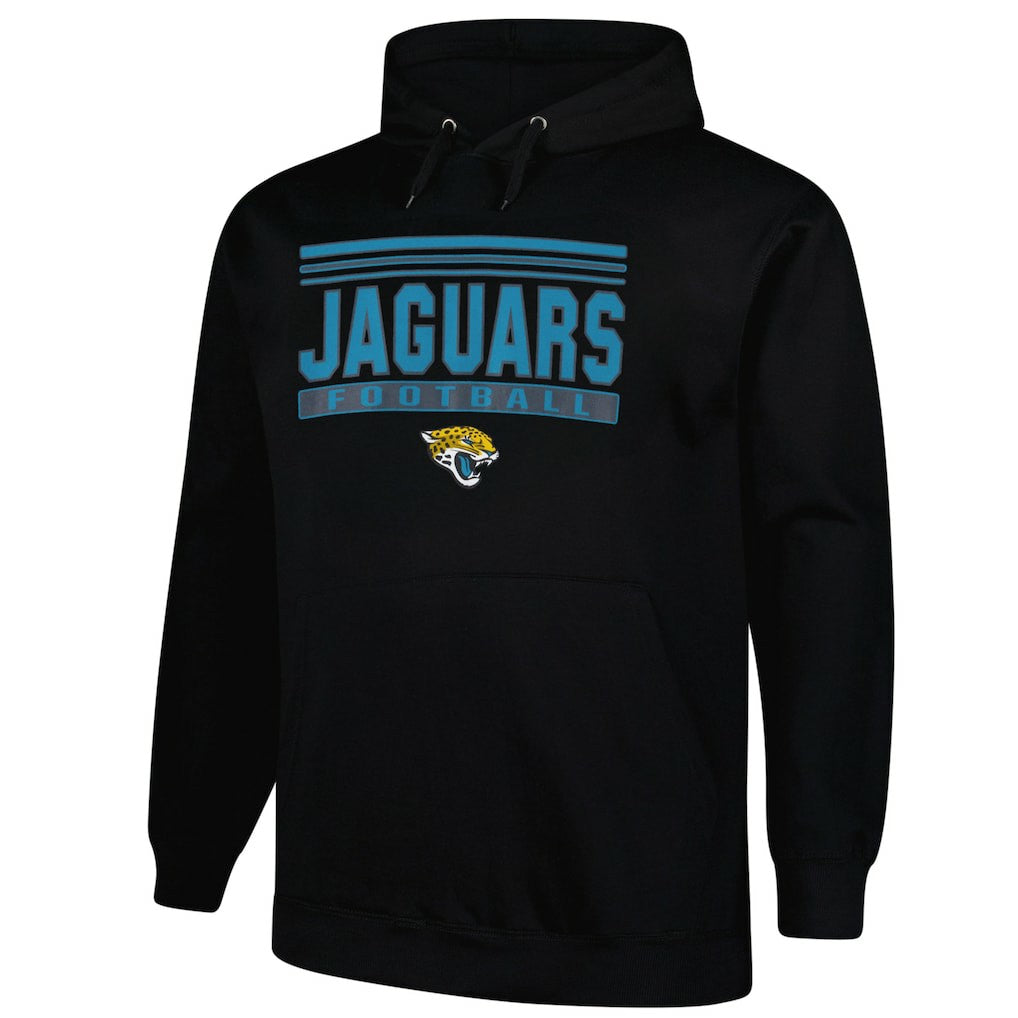 Jacksonville Jaguars Big & Tall Pop Pullover Hoodie - Black for sale