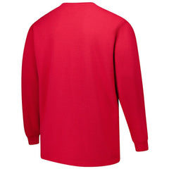 San Francisco 49ers Big & Tall Thermal Long Sleeve T-Shirt - Scarlet cheap