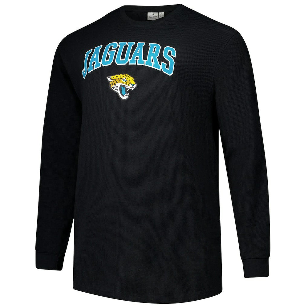 Jacksonville Jaguars Big & Tall Thermal Long Sleeve T-Shirt - Black on sale