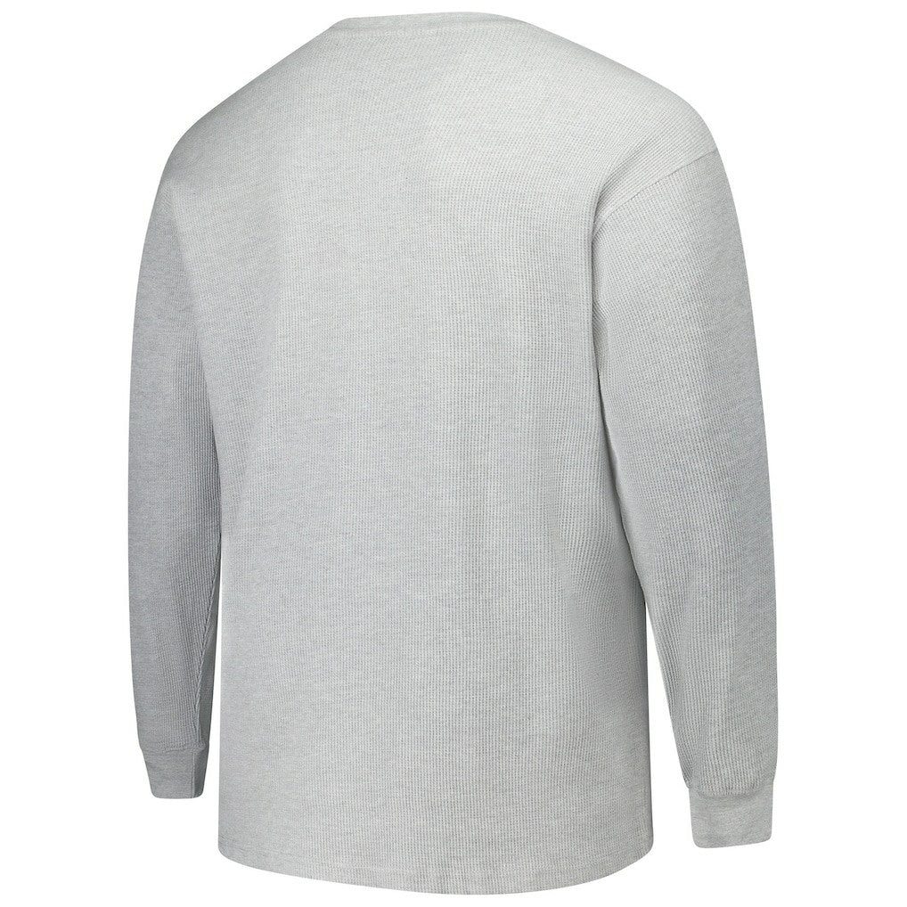 Miami Dolphins Big & Tall Thermal Long Sleeve T-Shirt - Heather Gray discount