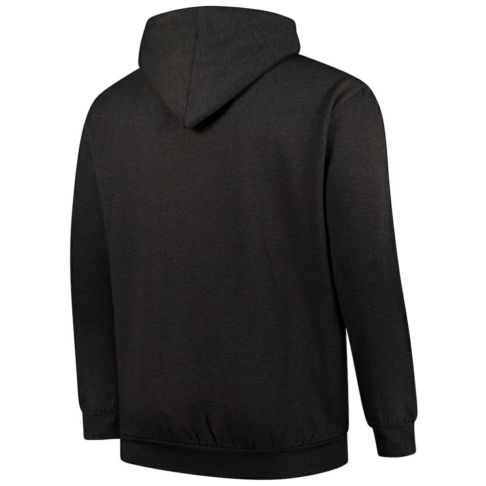 Cleveland Browns Big & Tall Sleeve Hit Full-Zip Hoodie - Heather Charcoal discount
