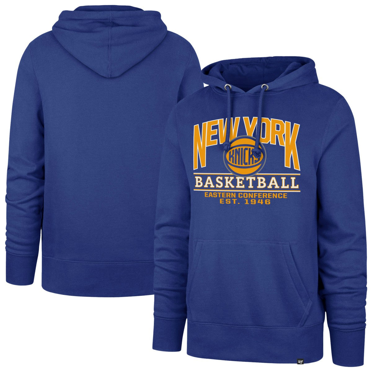New York Knicks '47 Big & Tall Good Call Headline Pullover Hoodie - Blue | 47 brand cheap