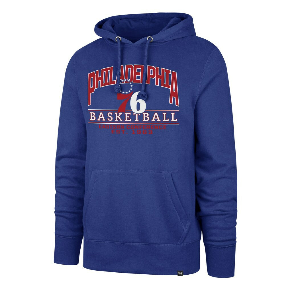 Philadelphia 76ers '47 Big & Tall Good Call Headline Pullover Hoodie - Royal | 47 brand cheap