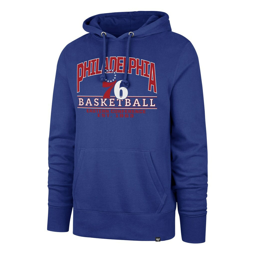 Philadelphia 76ers '47 Big & Tall Good Call Headline Pullover Hoodie - Royal | 47 brand cheap