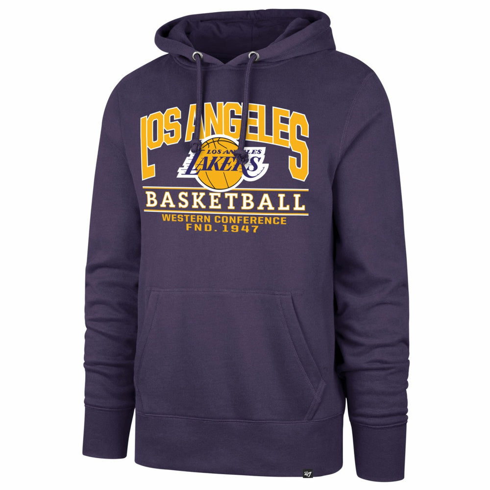 Los Angeles Lakers '47 Big & Tall Good Call Headline Pullover Hoodie - Purple | 47 brand shop