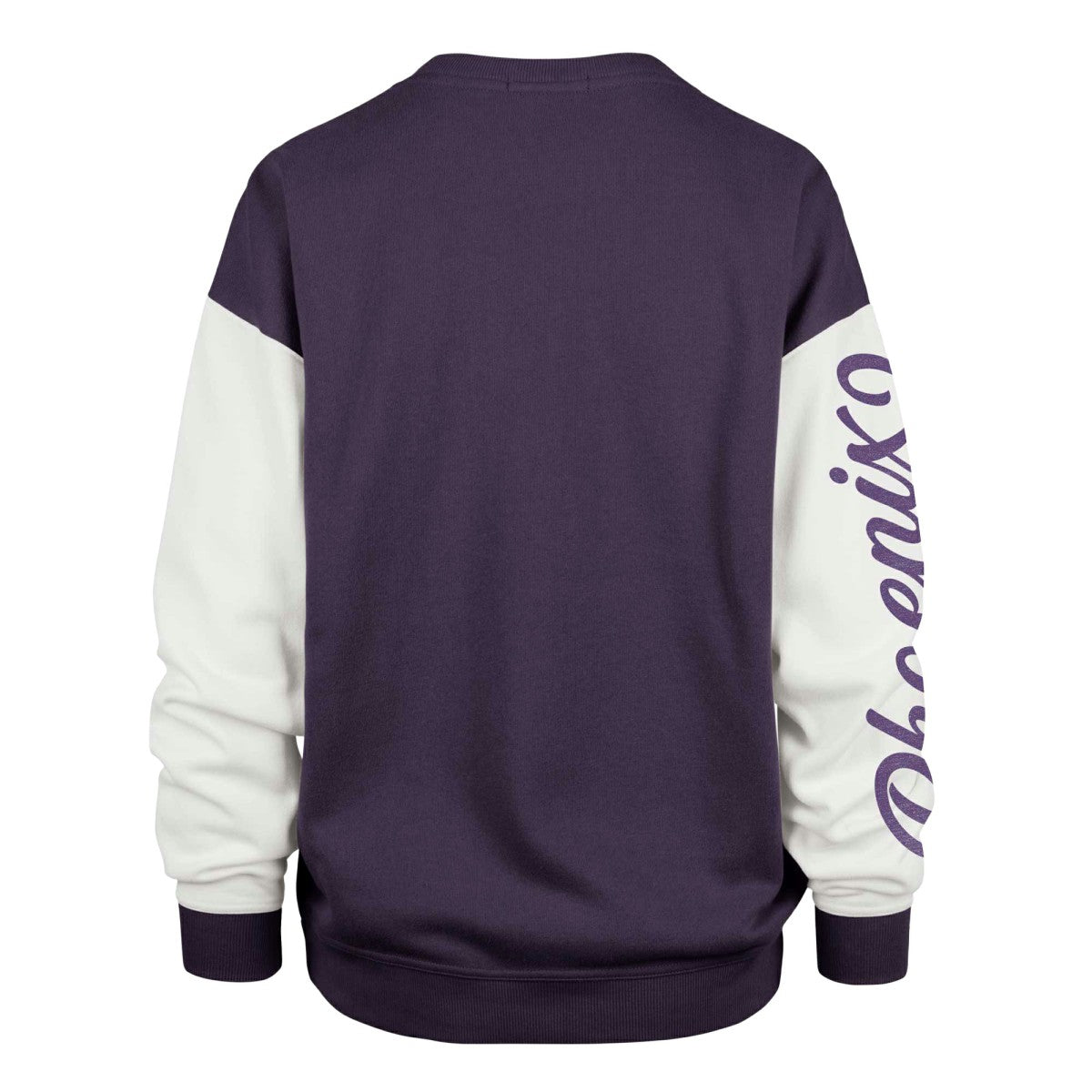 Phoenix Suns '47 Women's Rise Andie Pullover Sweatshirt - Oversized Pullover Sweatshirt Purple | 47 brand sale