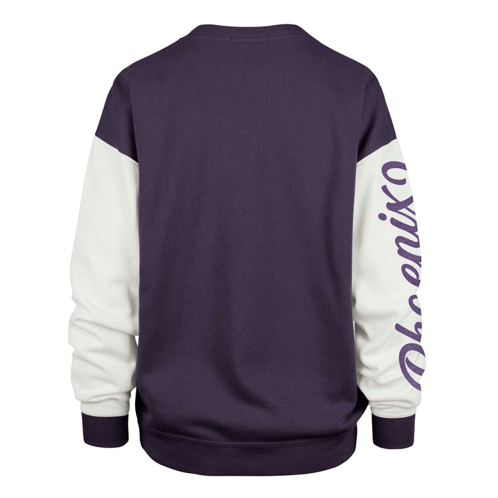 Phoenix Suns '47 Women's Rise Andie Pullover Sweatshirt - Oversized Pullover Sweatshirt Purple | 47 brand sale