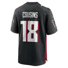 Kirk Cousins Atlanta Falcons Youth Game Jersey - Black | Nike sale