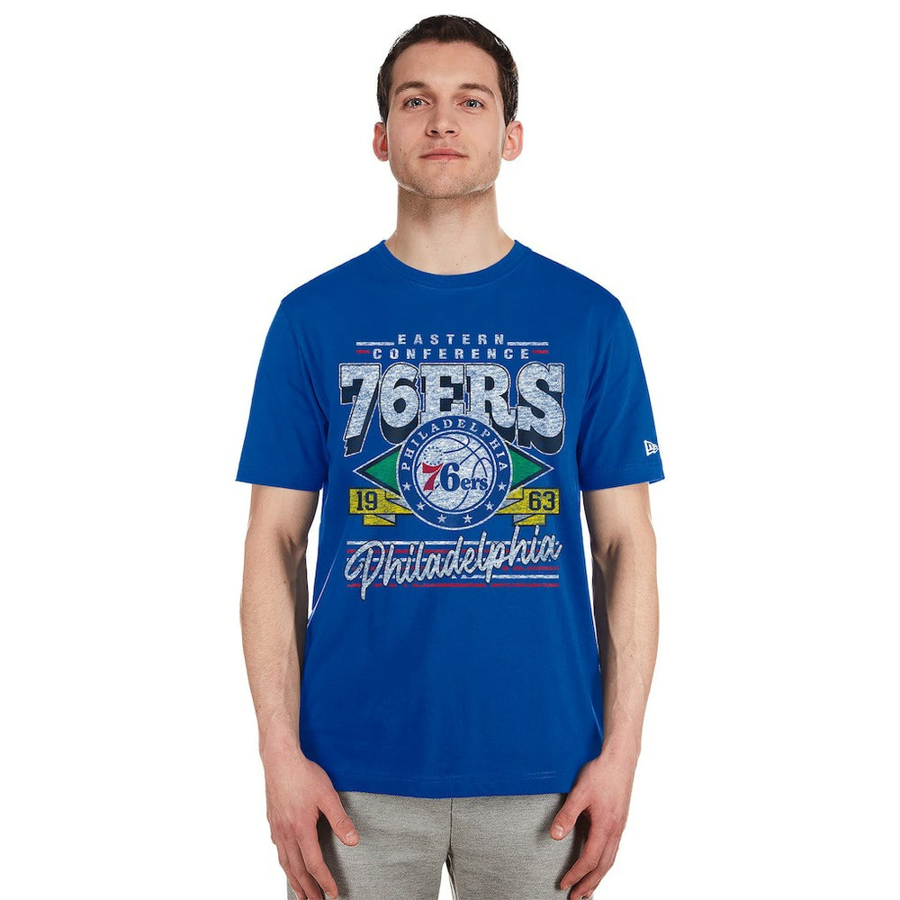 Philadelphia 76ers Sport Classics T-Shirt - Royal | New Era for sale