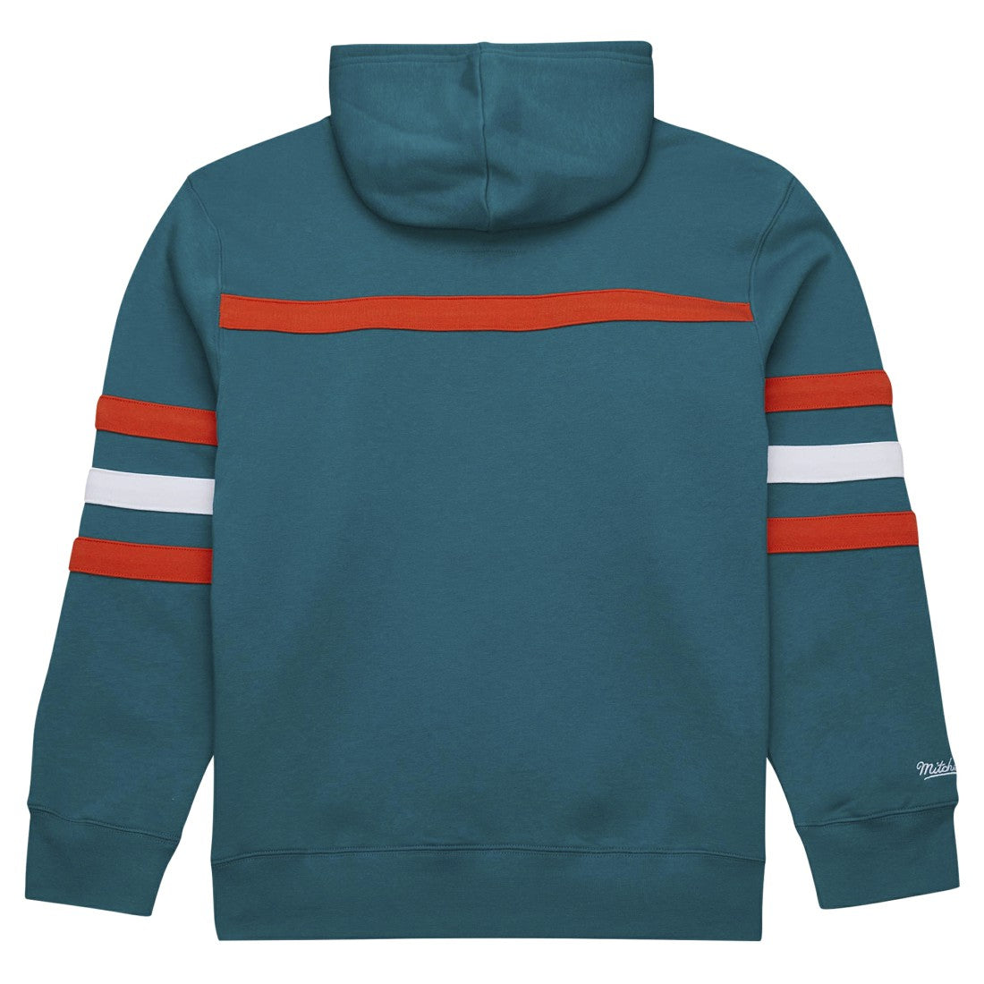 Miami Dolphins Vintage Logo Head Coach Fleece Pullover Hoodie - Aqua for sale