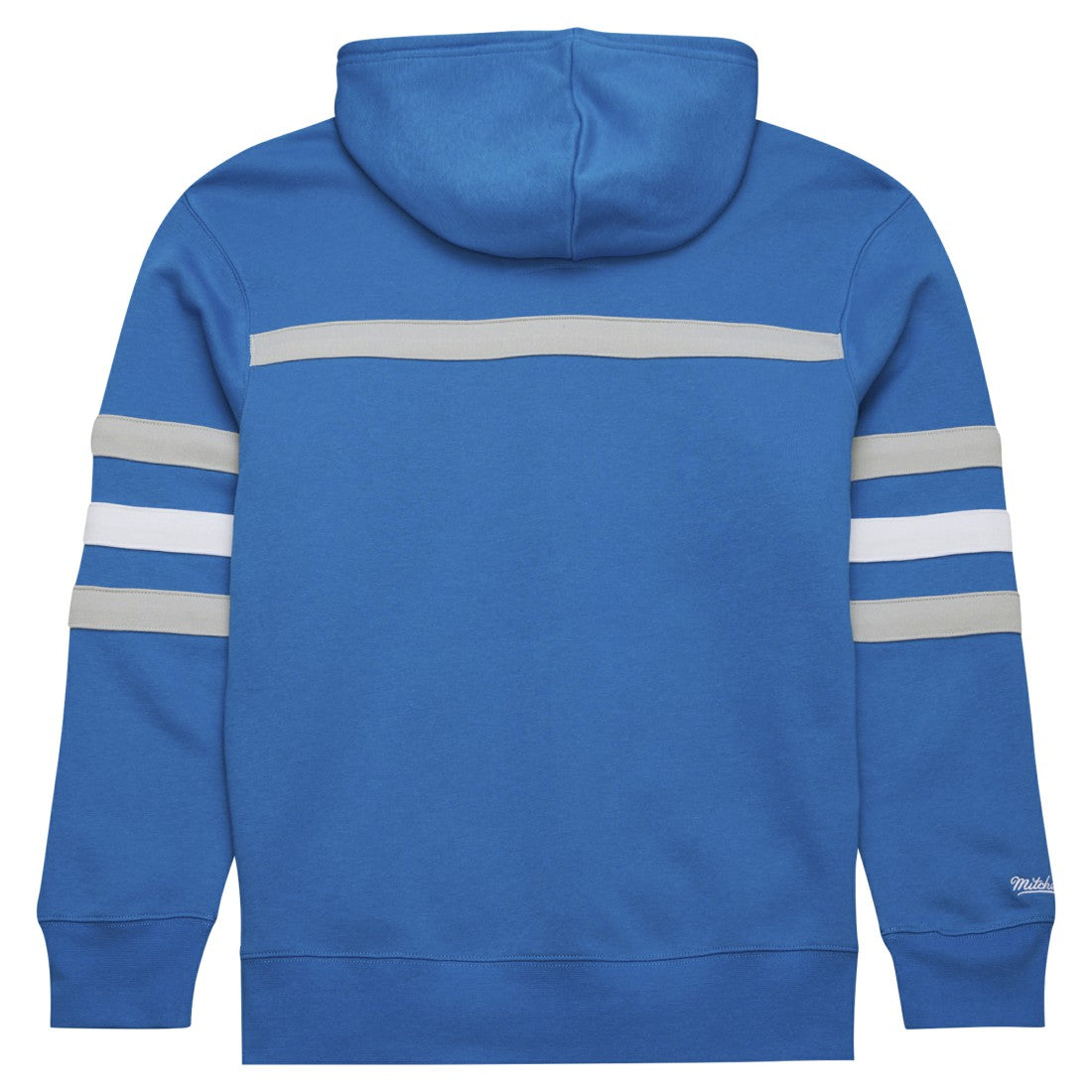 Detroit Lions Vintage Logo Head Coach Fleece Pullover Hoodie - Blue sale