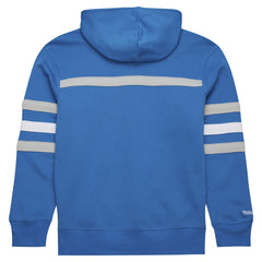 Detroit Lions Vintage Logo Head Coach Fleece Pullover Hoodie - Blue sale