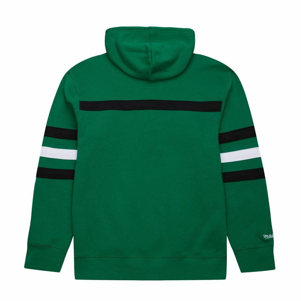 New York Jets Vintage Logo Head Coach Fleece Pullover Hoodie - Kelly Green discount