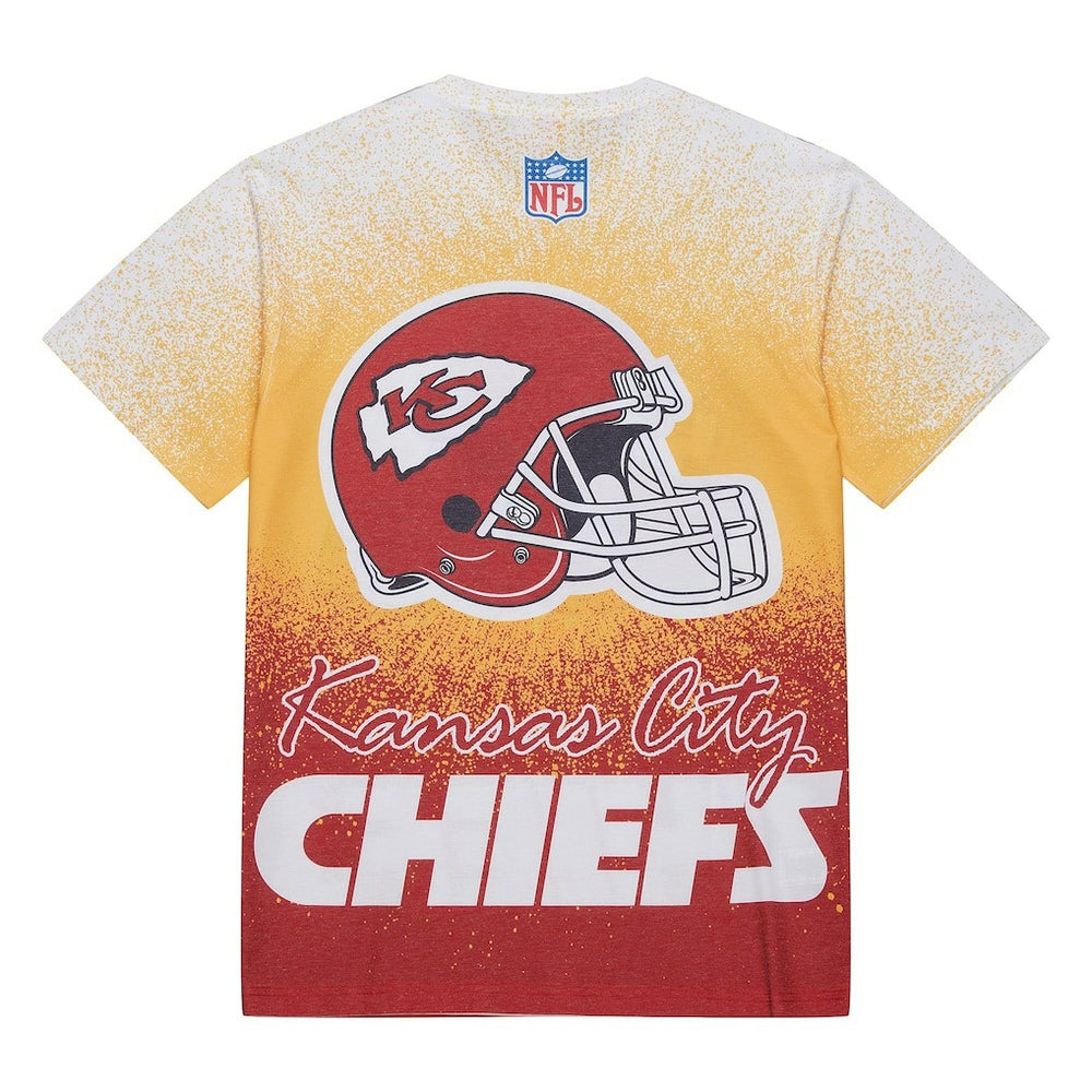 Kansas City Chiefs Team Burst Vintage Logo T-Shirt - White for sale