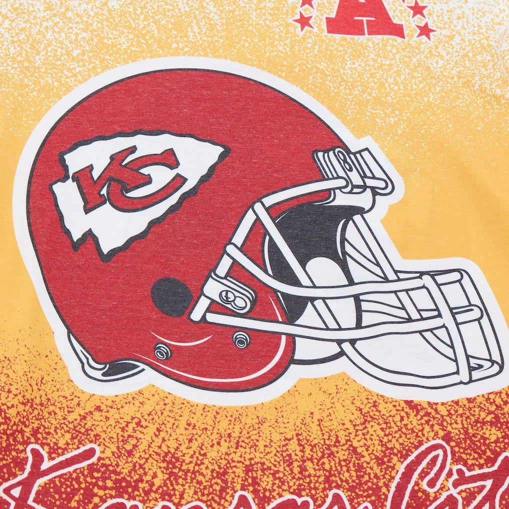 Kansas City Chiefs Team Burst Vintage Logo T-Shirt - White for sale