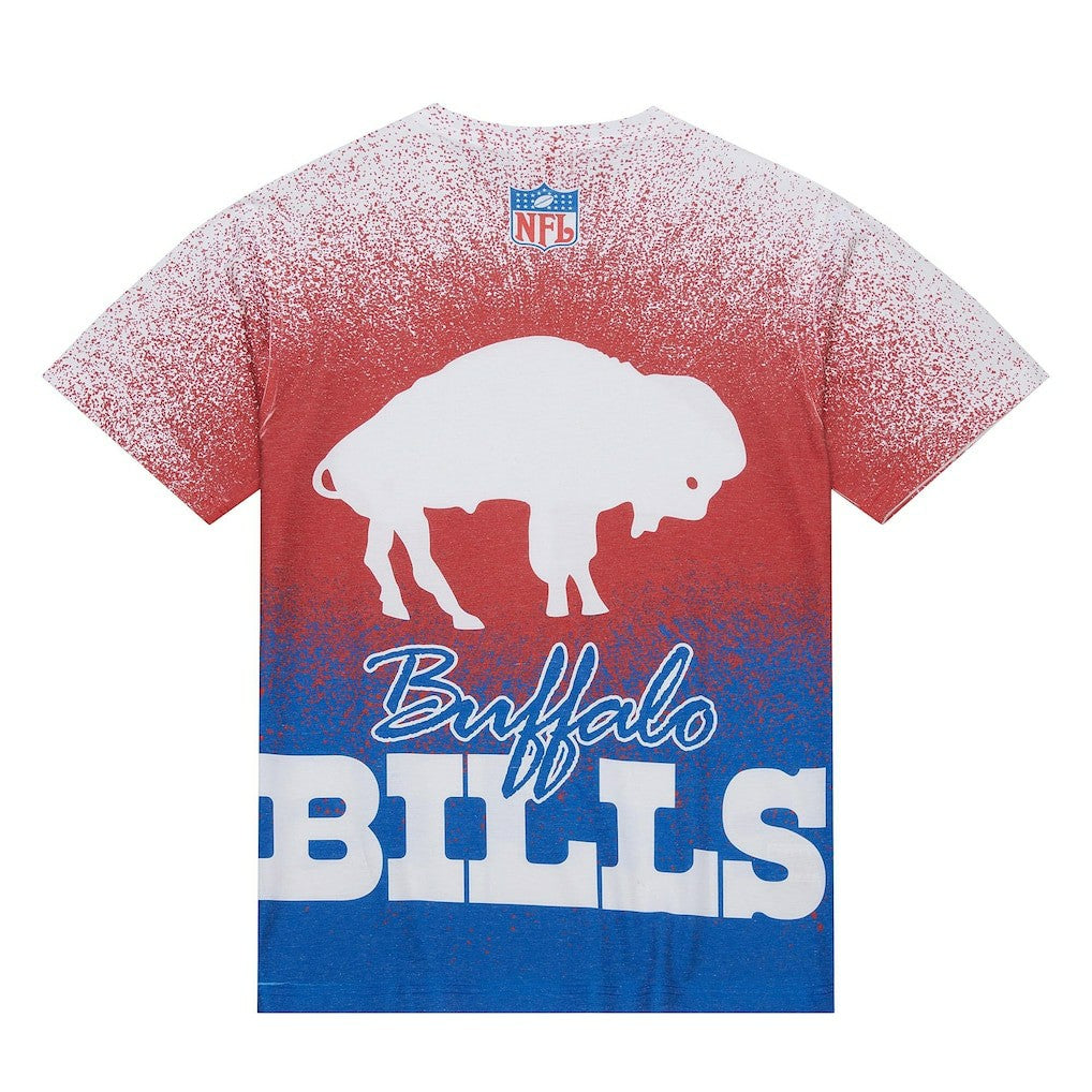 Buffalo Bills Team Burst Vintage Logo T-Shirt - White on sale