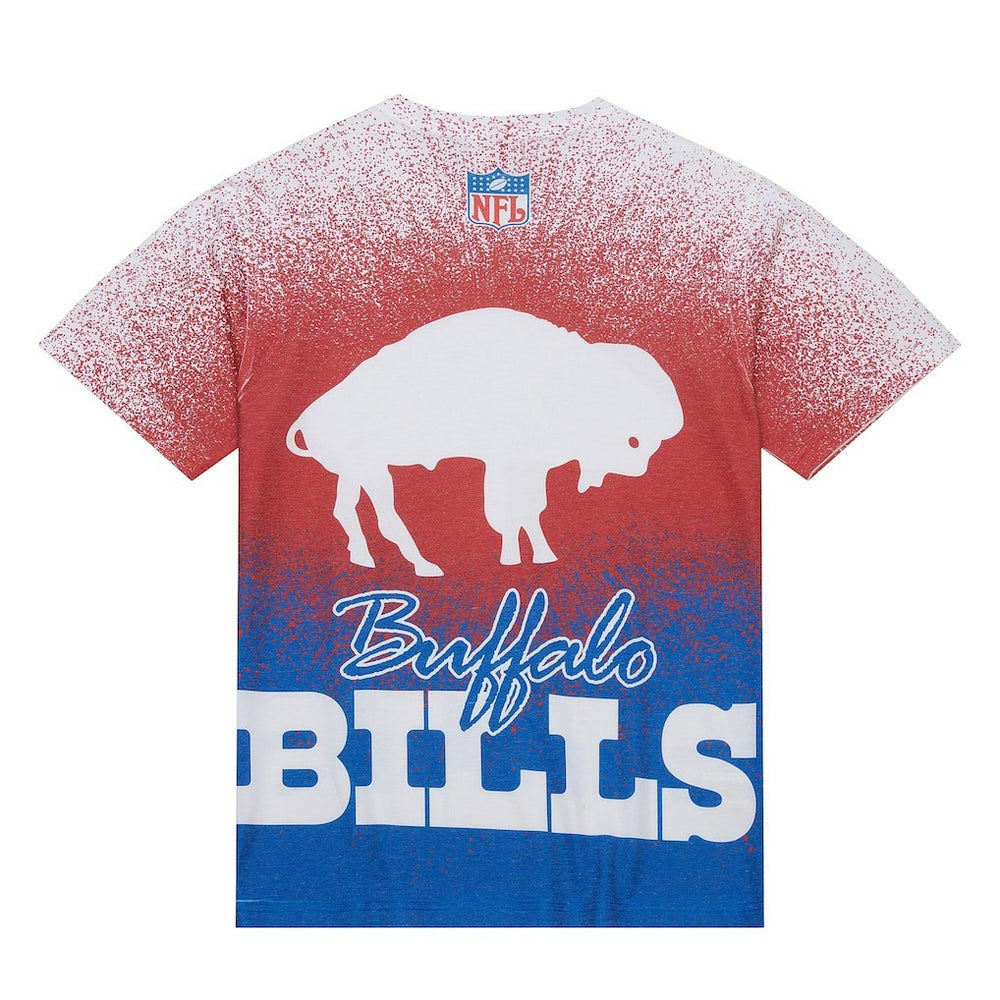Buffalo Bills Team Burst Vintage Logo T-Shirt - White on sale