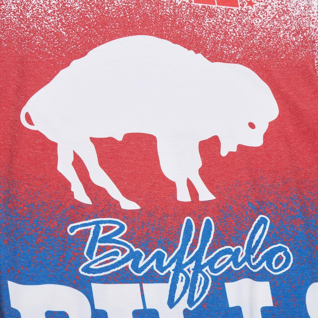 Buffalo Bills Team Burst Vintage Logo T-Shirt - White on sale