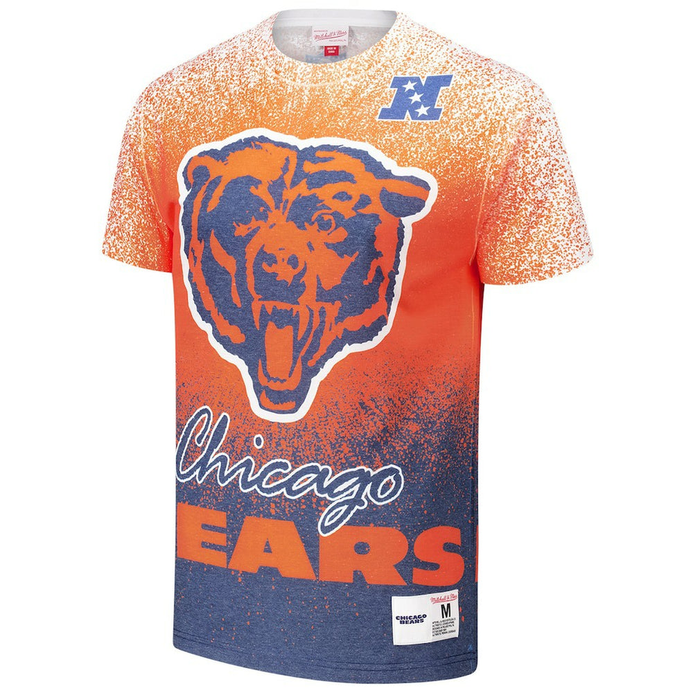 Chicago Bears Team Burst Vintage Logo T-Shirt - White sale