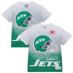 New York Jets Team Burst Vintage Logo T-Shirt - White on sale